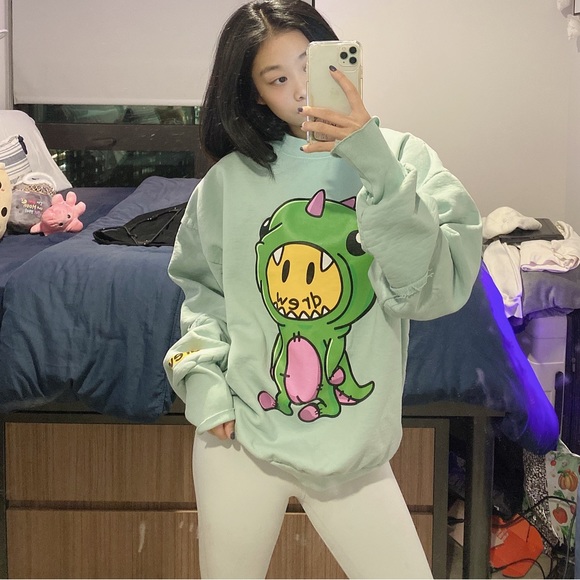 Drew House Dinodrew Deconstructed Crewneck - Picture 2 of 5